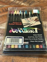 Watercolor MARKER SET 12 Double Ended Marvy Le Plume Set Victorian 1122-... - £11.65 GBP