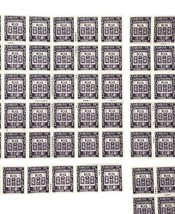 French India 1c Timbre Taxe Stamp Lot Mint Blocks Sheets Colonies image 4