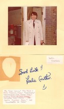 Leslie Crowther Hand Signed Autograph &amp; Fan Photo Of Meeting - £7.98 GBP