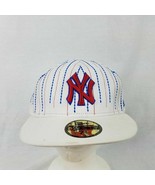 NY Yankees Baseball NEW ERA MLB Size 7 5/8 (60.6cm) Embroidered Hat 59Fifty - £15.65 GBP