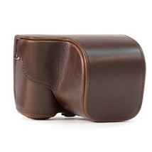 NIP MegaGear &quot;Ever Ready&quot; Brown Protective PU Leather Sony Alpha Camera ... - £22.87 GBP