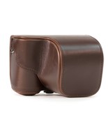 NIP MegaGear &quot;Ever Ready&quot; Brown Protective PU Leather Sony Alpha Camera ... - £23.08 GBP
