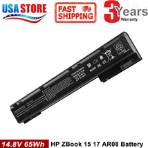 Battery For Hp Zbook 15.6&quot; 15 Ar08 708456-001 707615-141 Laptop - £32.48 GBP