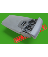 2007-2013 bmw x5 e70 rear seat center armrest arm rest cup holder black oem - $2,199.55 MXN