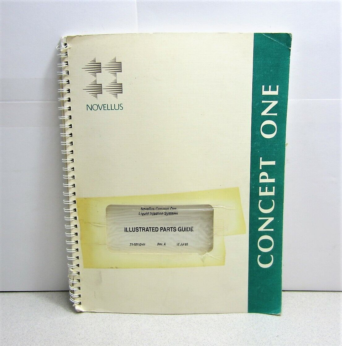 Novellus Concept One Liquid Injection Systems Illustrated Parts Guide 1993 - $17.44