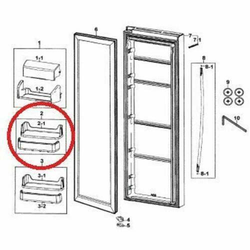 Refrigerator Door Shelf Basket Bin for Samsung RS25H5111SR RS25H5111BC AP4578465 Item image 6