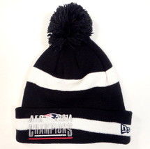 New Era AFC 2014 Champions Patriots Knit Cuff Beanie Adult One Size NWT - £17.79 GBP