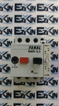 Fanal MMS-6,3A Motor Protector Switch 4-6.3A Range  - $36.15 CAD
