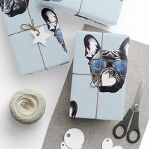 Sunglass Frenchie Bulldog Premium Eco Friendly Decorative Gift Wrapping ... - $19.80+