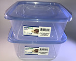 2ea 24Cup/194oz Jumbo Sure Fresh Dry/Cold/Freezer Food Containers 13 3/4... - $18.69