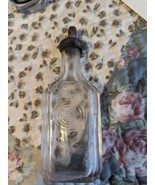 Vintage Clear Glass Colgate Bottle - $150.57 MXN