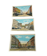 Bangor Maine Vintage Postcards Downtown Lot of 3 Main Exchange State Street - £8.60 GBP