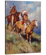 Jason Rich The Return of Red Cloud Gallery Wrapped Canvas 24&quot;W x 36&quot;H - £353.32 GBP
