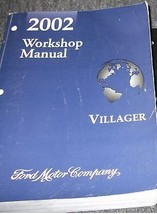 2002 Ford Mercury Villager Van Service Shop Repair Manual 2002 Factory Oem Mini - £47.83 GBP