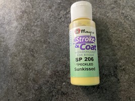 Mayco Stroke &amp; Coat SP 206 Speckled Sunkissed 2oz.  - $2.00