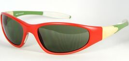 ESCHENBACH CRUSH 6564 395717 RED W/ GREEN LENS SPORT SUNGLASSES 58-18-130mm - $17.82