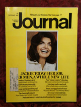 Ladies Home Journal January 1976 Jacqueline Kennedy Onassis Audrey Hepburn - £8.53 GBP
