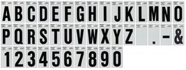 Hillman 839324 2 inches Letter C Square Cut Self Adhesive Sign, Silver a... - $16.47