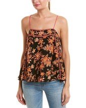 FREE PEOPLE Womens Top Sweet Talk Camisole Black Combo Multi Size XS OB839725 - £26.91 GBP