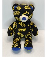 Build A Bear Star Wars LOGO Stuffed Teddy Bear Plush 17&quot; BAB Great Condi... - £15.42 GBP