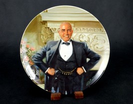 Vintage Collector Plate, &quot;Daddy Warbucks&quot; William Chambers&#39; Annie Series #PLT55B - £11.52 GBP