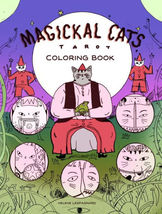 Magickal Cats Tarot Coloring Book Paperback New - $14.54