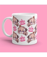 Kawaii Pink Haired Knight Mug, Cute Gaming Trap, Japanese FGO,DPM10, 11oz 15oz - £15.01 GBP - £18.96 GBP