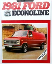 1981	Ford Econoline Advertising Dealer Brochure	4525 - $7.43