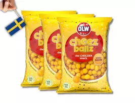 3 Bags OLW Cheez Balls  Classic Cheesy Snack, 225g (7.93oz) - $32.90