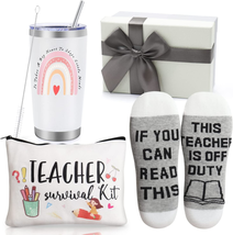 Best Teacher Appreciation Gifts, 20 OZ Insulated Tumbler for Women Teacher Gifts - £23.13 GBP