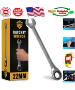 22mm Ratcheting Wrench - Durable Alloy Steel with Box End Design for Pre... - $455.10 MXN