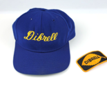 Vintage Dibrell Tobacco Blue Wool snap back Hat &amp; Dibrell embroidered patch - £24.80 GBP