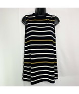 Ann Taylor Womens Navy Blue Sleeveless Striped Pullover Sweater Tank Siz... - $229.94 MXN