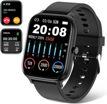 Smart Watch for Men Women Compatible with iPhone Samsung Android Phone 1.69&quot; KE - £30.37 GBP