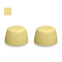 American Standard Replacement Plastic Toilet Bolt Caps, Manchu Yellow (Set of 2) - £27.42 GBP
