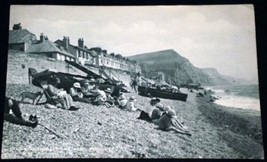 United Kingdom UK Postcard RPPC Esplanade Sidmouth 920s Irish - £2.36 GBP