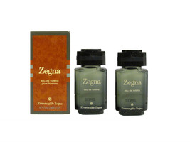 Zegna by Ermenegildo Zegna Cologne Men Lot 2 x 7 ml EDT MINI TRAVEL Size Splash - $24.95