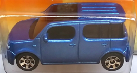 Matchbox Nissan Cube Die Cast Car, Rare Blue Highly Detailed Version NEW on Card - £35.04 GBP