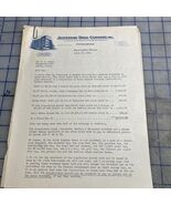 Vintage Letter Jefferson Drug Company Beaumont Texas Signed O.B. Sawyer ... - $430.35 MXN