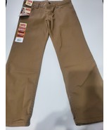 Boys Pants Size 10 Husky Khaki  Color New With Tags Wranglers Uniform - $16.28 CAD