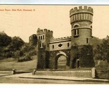 Elsinore Tower Eden Park Postcard Cincinnati Ohio 1907 - £7.76 GBP