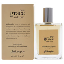 Pure Grace Nude Rose by Philosophy for Women - 2 oz EDT Spray - £38.85 GBP