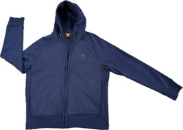 Timberland Men&#39;s Navy Full Zip Hoodied Jacket Sz Xl, A1MBB-J38 - £49.54 GBP