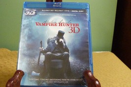 Abraham Lincoln Vampire Hunter (Blu-ray/DVD 2012 3-Disc Set) Near Mint Condition - £9.44 GBP