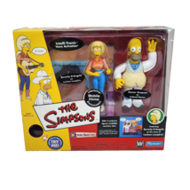 The Simpsons 2002 Interactive Mobile Home Homer + Beverly Playset New Sealed - £14.65 GBP