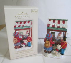 2008 HALLMARK Ornament &quot;Kringle&#39;s Korner&quot; Christmas Window Series #6 NIB - $14.85