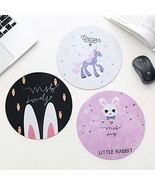 Cartoon Round Mouse Pads 22cm Diameter Home Hot Plates Dish Bowls Pads T... - £14.93 GBP