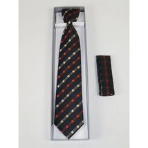 Men's Vito Rofolo From Italy Tie Hankie Set Gift Boxed 100% Silk VR-15 image 2