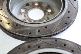 2006-2013 LEXUS IS350 RWD REAR ROTOR DRILLED SLOTTED SET LEFT & RIGHT SIDE J6179 image 10