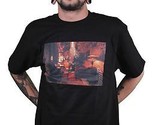 Deadline Uomo Nero Al Capone&#39;s Cella T-Shirt XL Nuovo - $22.41